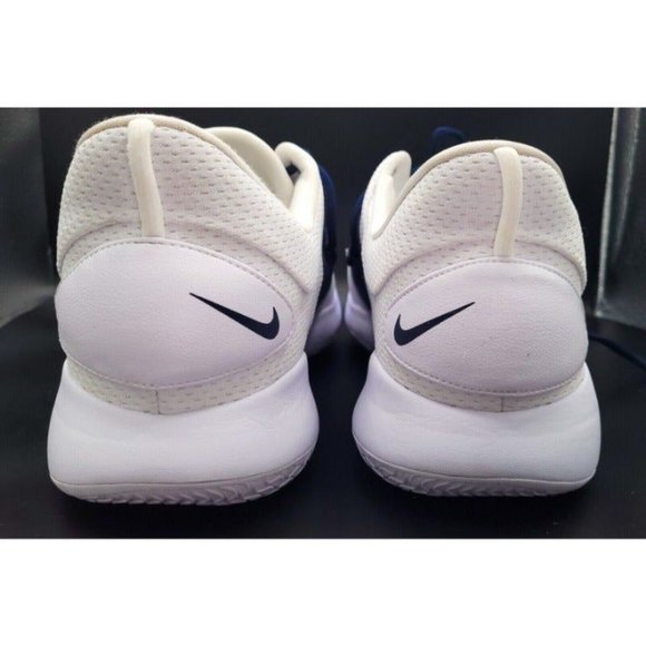 Nike Hyperdunk X Low TB Size 17.5 Basketball Shoes White Navy AT3867-105 main image 5